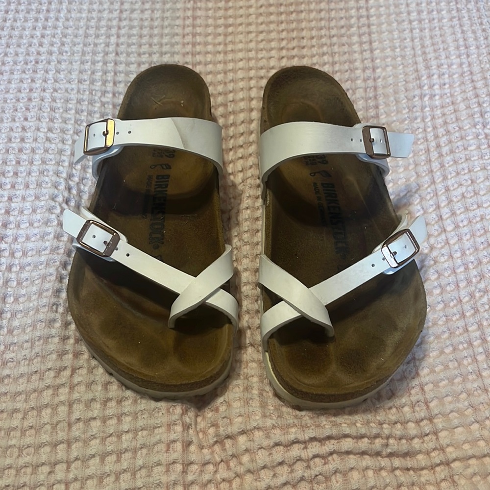 White Birkenstocks